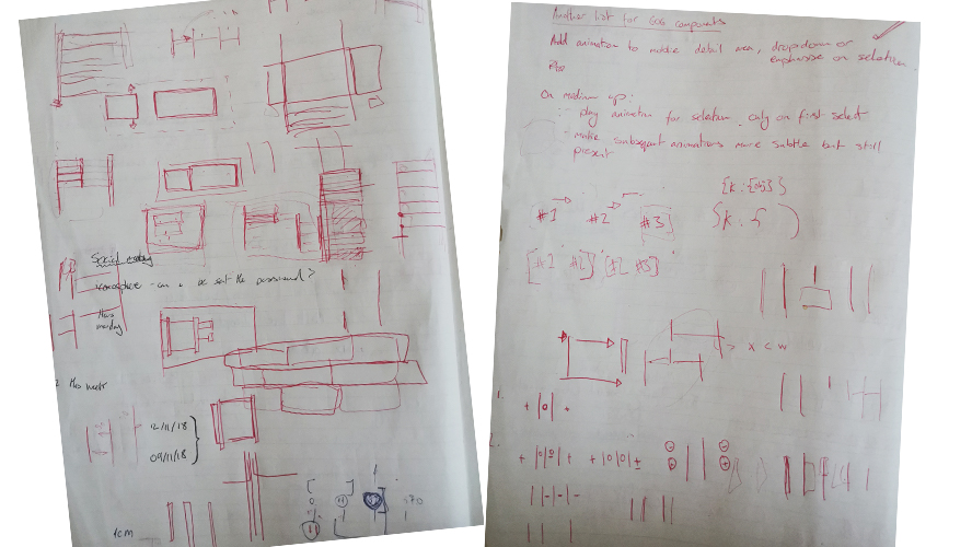 Wireframing for 606 tool